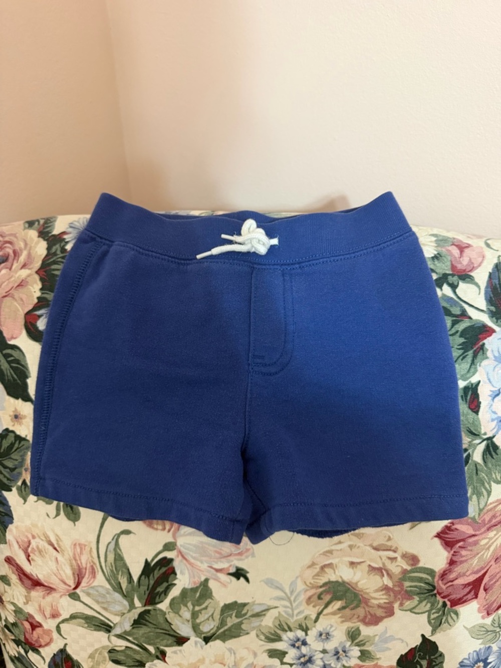 Ralph Lauren - Boys Royal Blue Knit Drawstring Shorts